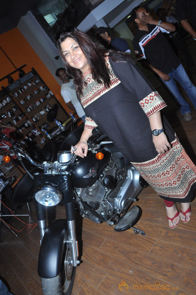 Kushboo At Harley Davidson Rally Event 