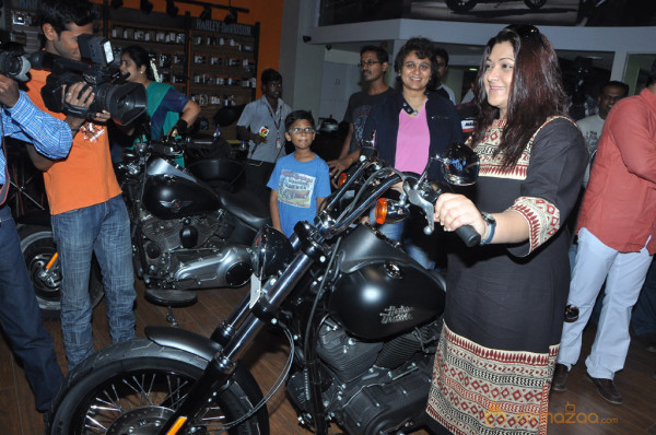 Kushboo At Harley Davidson Rally Event 