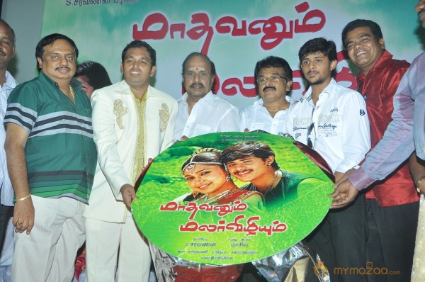 Madhavanum Malarvizhiyum Movie Audio Launch Photos 