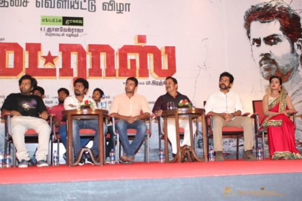 Madras Tamil Movie Audio Launch Stills