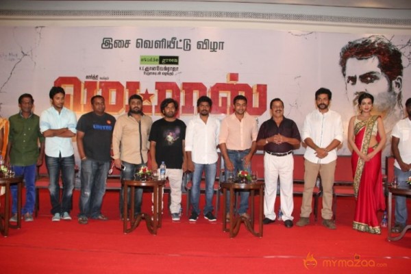 Madras Tamil Movie Audio Launch Stills