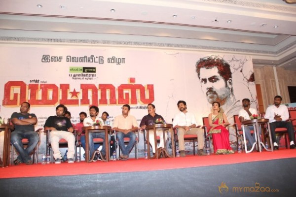 Madras Tamil Movie Audio Launch Stills