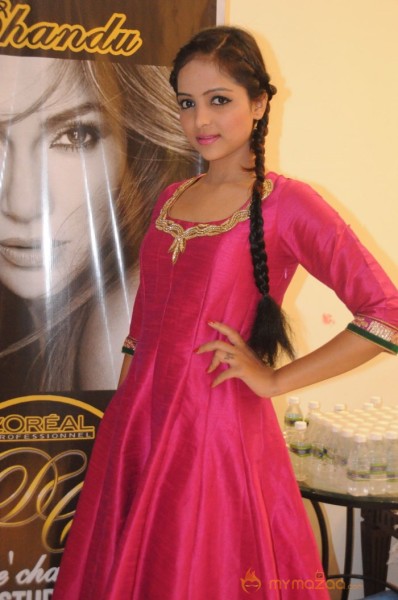 Model Alekhya at DE Charms Studio Event Photos