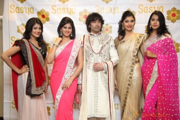 Models At Sasya Creative Festive Collection Photos