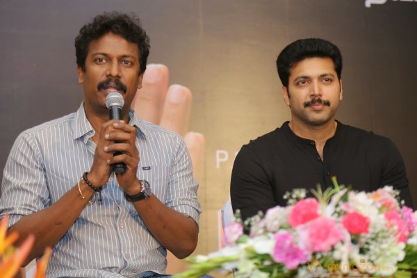 Nimirnthu Nil Jayam Ravi Success Meet Photos