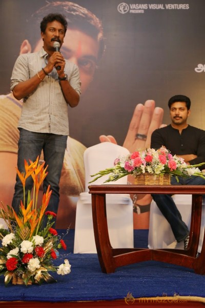 Nimirnthu Nil Jayam Ravi Success Meet Photos