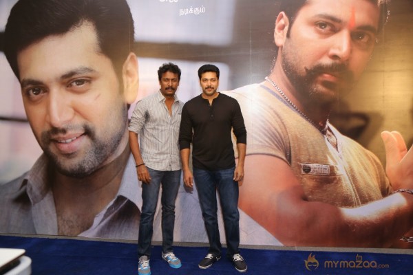 Nimirnthu Nil Jayam Ravi Success Meet Photos