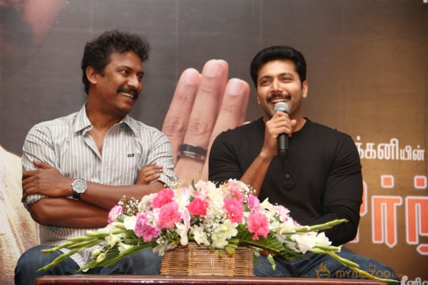 Nimirnthu Nil Jayam Ravi Success Meet Photos