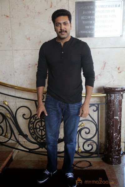 Nimirnthu Nil Jayam Ravi Success Meet Photos