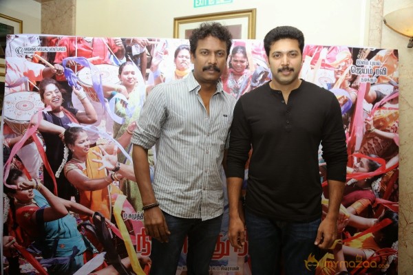 Nimirnthu Nil Jayam Ravi Success Meet Photos