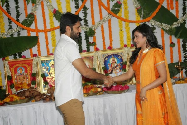 Nithin - Karunakaran Movie Launch Photos