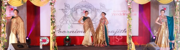 Poornima Indrajith M4Marry Bridal show