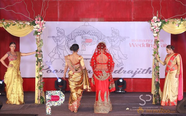 Poornima Indrajith M4Marry Bridal show