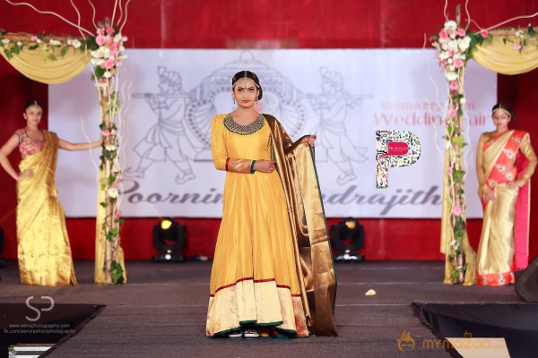 Poornima Indrajith M4Marry Bridal show