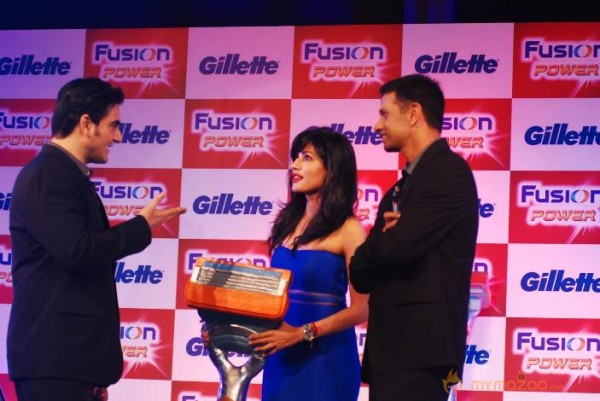 Rahulb Dravid At launch Gillette Fusion Power