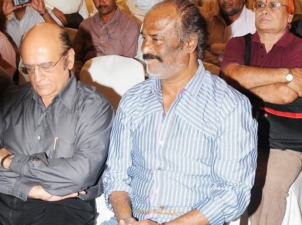 Rajinikanth At Condolence Meet For Japan Earthquake