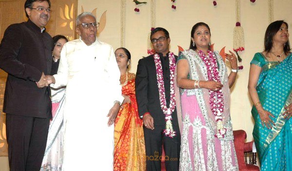 Selvaraghavan & Geethanjali Reception stills