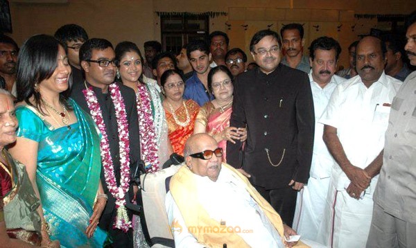 Selvaraghavan & Geethanjali Reception stills