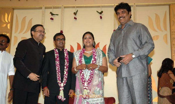 Selvaraghavan & Geethanjali Reception stills