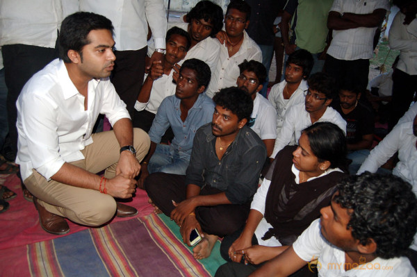 Simbu Supports Tamil Eelam Protest 