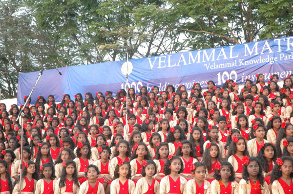 Singer S Janaki At Velammal Matric School Event 