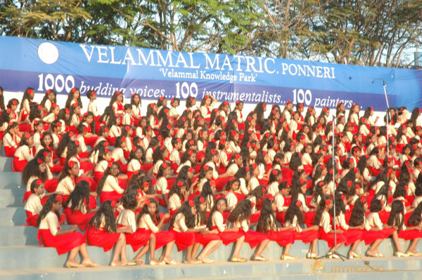 Singer S Janaki At Velammal Matric School Event 