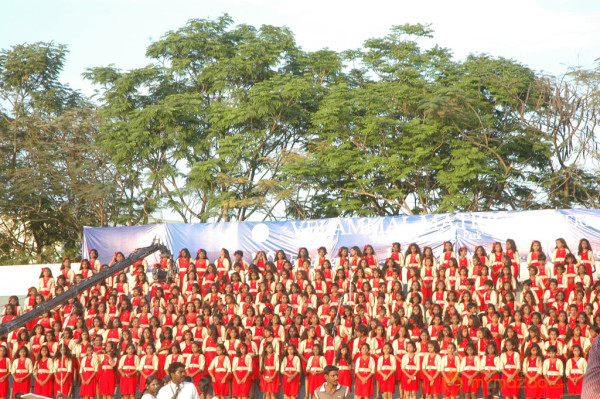 Singer S Janaki At Velammal Matric School Event 