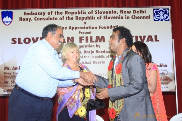 Slovenian Film Festival Event in Chennai