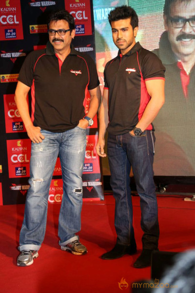 Stars at CCL 3 T20 Announcement Pics