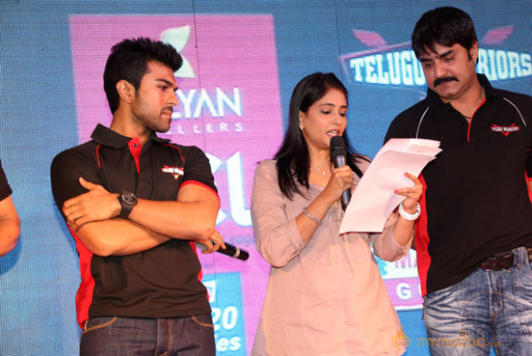 Stars at CCL 3 T20 Announcement Pics