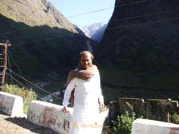 super star rajinikanth at himalayas