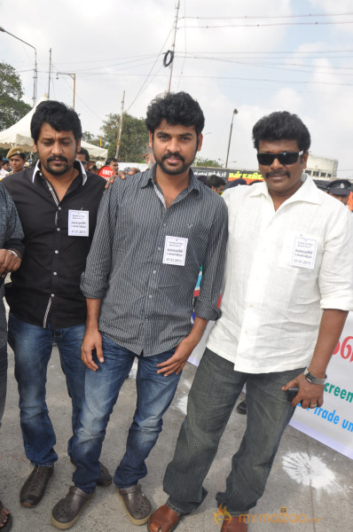 Tamil Film Industry Protest Against Sevice Tax 