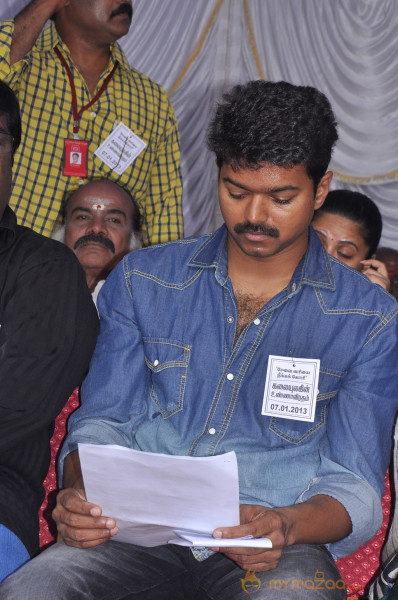 Tamil Film Industry Protest Against Sevice Tax 