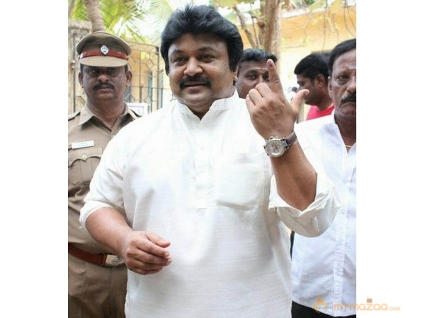 TN Election Celebrity Voting Pics 