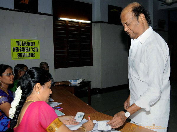 TN Election Celebrity Voting Pics 