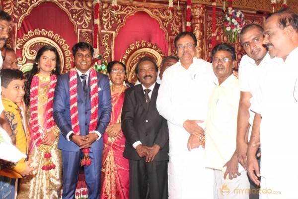 Vasanthakumar Son Wedding Reception Stills