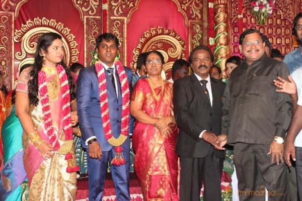 Vasanthakumar Son Wedding Reception Stills