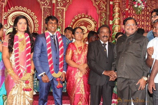 Vasanthakumar Son Wedding Reception Stills