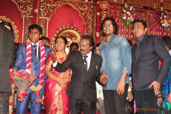 Vasanthakumar Son Wedding Reception Stills