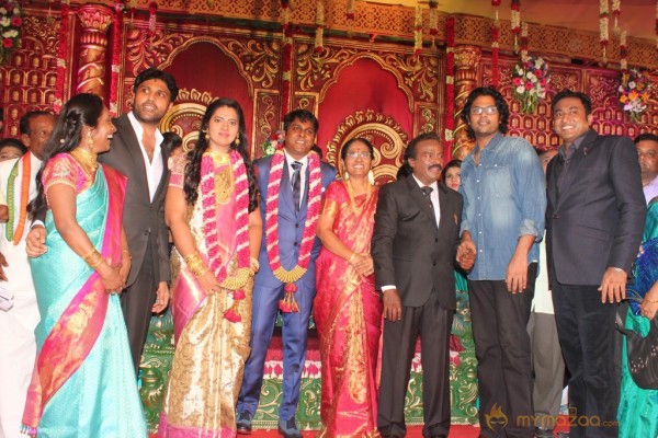 Vasanthakumar Son Wedding Reception Stills