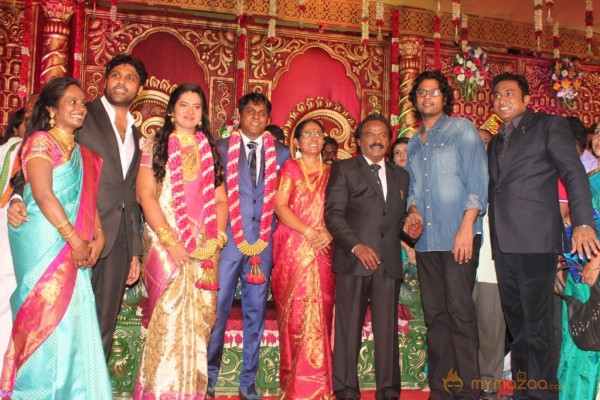 Vasanthakumar Son Wedding Reception Stills