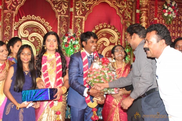 Vasanthakumar Son Wedding Reception Stills