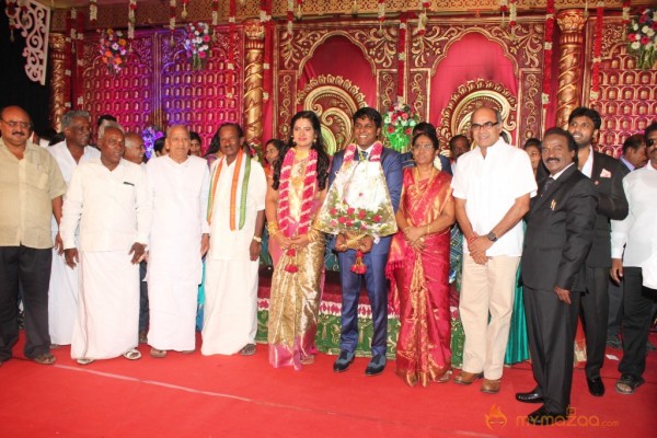 Vasanthakumar Son Wedding Reception Stills