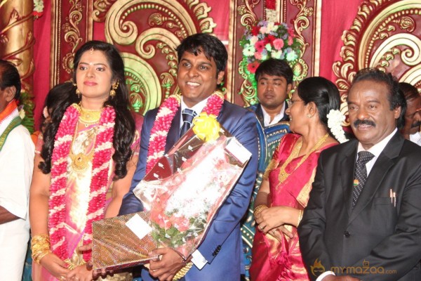 Vasanthakumar Son Wedding Reception Stills