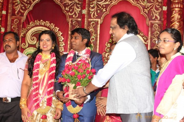 Vasanthakumar Son Wedding Reception Stills