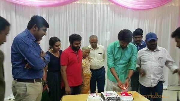 Vijay Birthday Celebration @ Vijay60 Shooting 