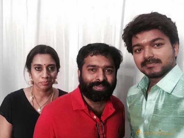 Vijay Birthday Celebration @ Vijay60 Shooting 