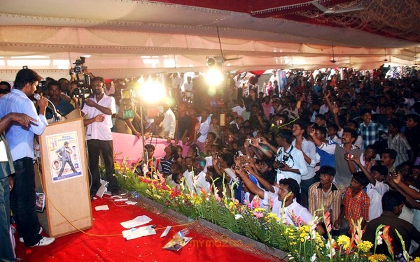 Vijay At Fans Wedding