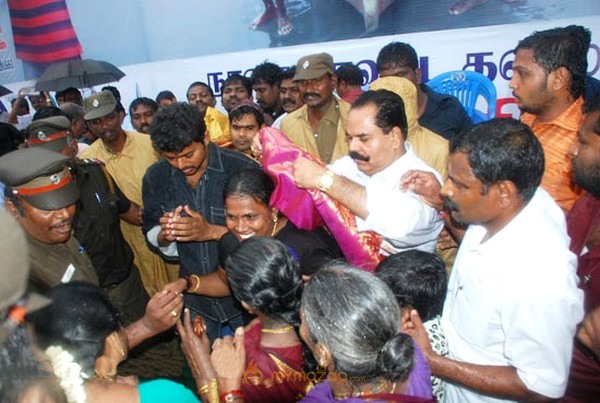 Vijay' At Political Meeting In Nagapattinam