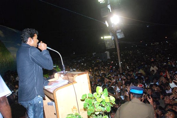 Vijay' At Political Meeting In Nagapattinam